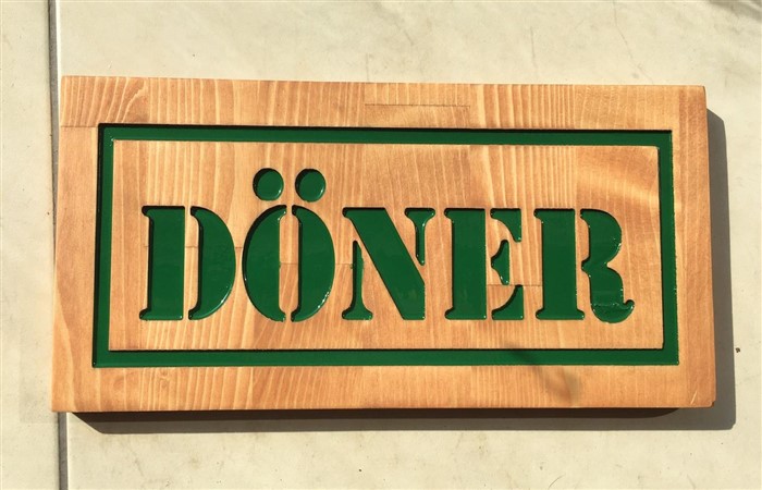 Restoran Giriş Tabelası