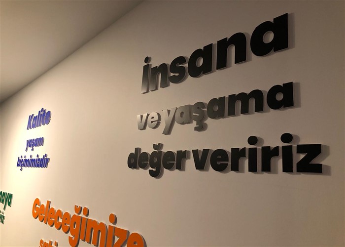 Ofis Lobi Logo Uygulaması